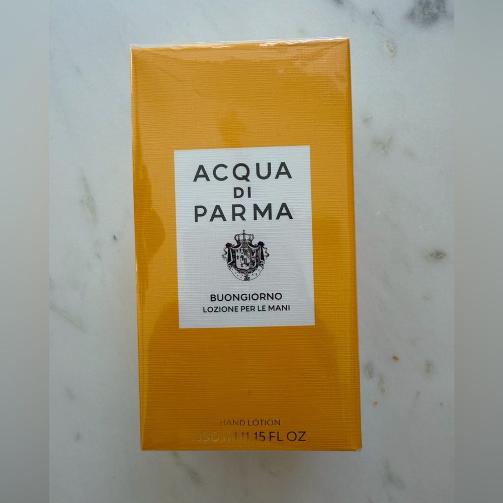 Acqua di Parma Buongiorno Hand Lotion 11 oz New in Box!